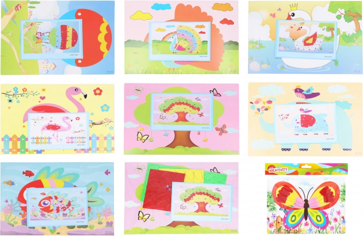 Kreativni set s kamenčićima 20 × 26 cm