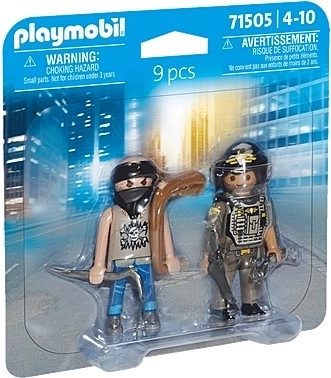 Set figurica PLAYMOBIL Duo Pack Specijalna jedinica i bandit