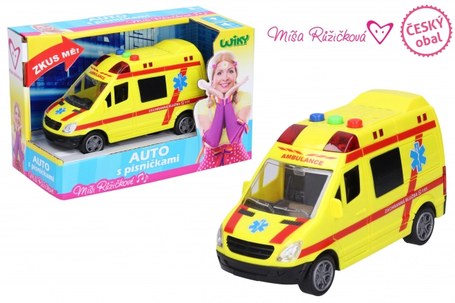 Hitna pomoć s efektima 14,5 cm - Míša Růžičková - govori češki, češka kutija