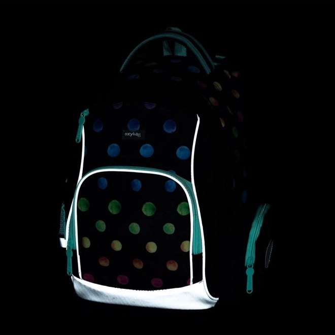 OXYBAG školski set 3 kom OXY GO Dots