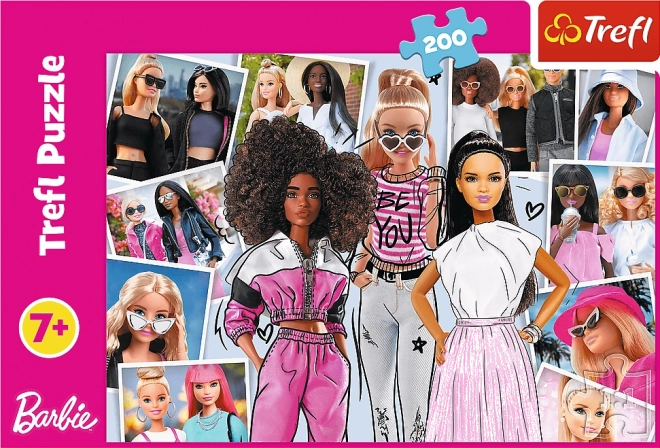 Puzzle Svijet Barbie 200 dijelova 48x34cm u kutiji 33x23x4cm