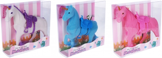 Šareni magični jednorog 16 cm