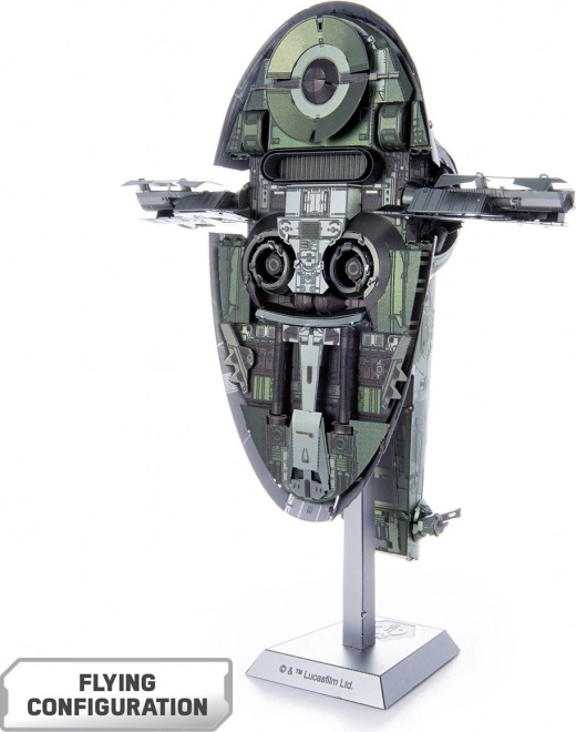 METAL EARTH 3D puzzle Star Wars: Boba Fettov Svemirski Brod (ICONX)