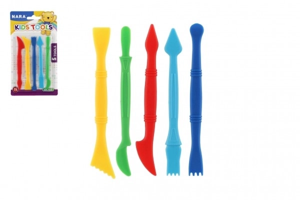 Set plastičnih alata za modeliranje Nara 5 kom