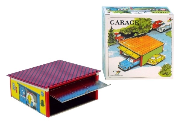 Garaža kov 15x6x13cm u kutiji Kovap