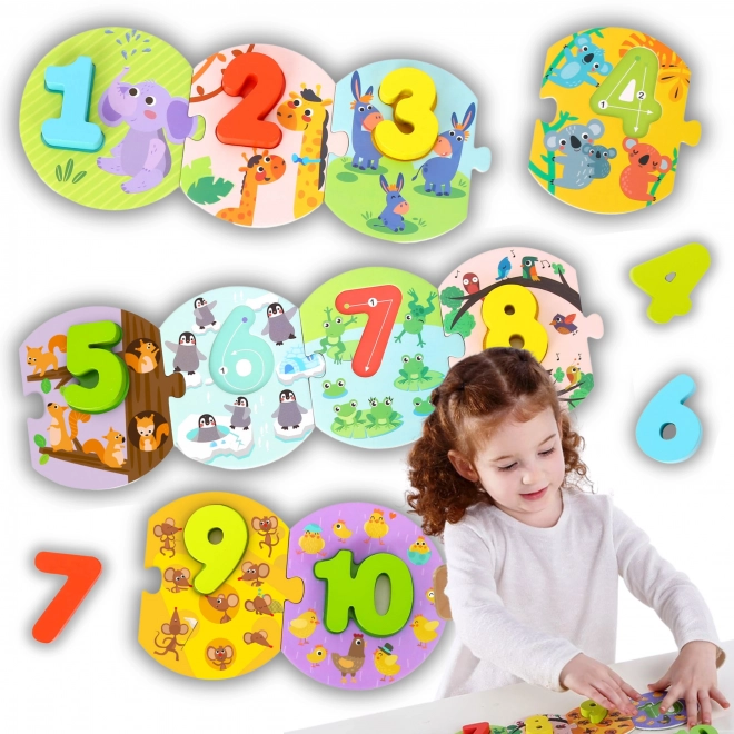 Edukativna slagalica Montessori Tooky Toy