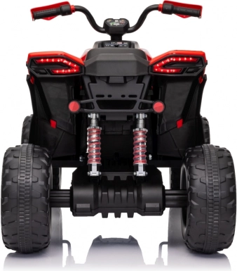 Četverokotač Fast Wheel crvena