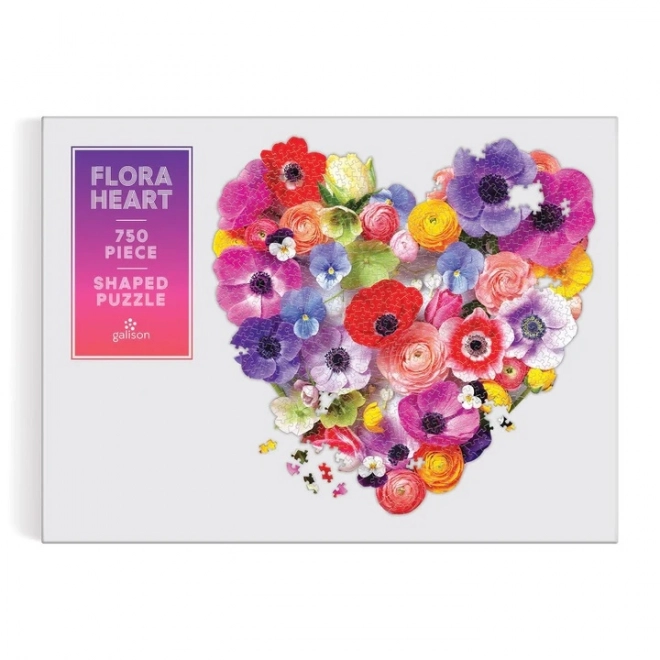 Galison Puzzle Cvjetno Srce 750 komada