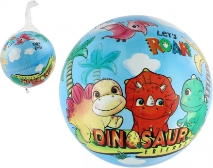 napuhavajuća lopta dinosauri prijatelji 23 cm u mrežici