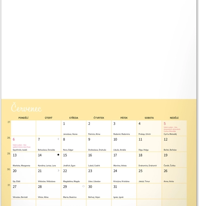 Kreativni obiteljski kalendar 2026