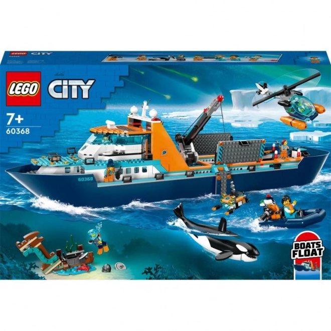 LEGO City brod istraživača Arktika