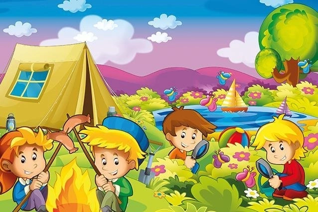 Drvene puzzle Znatiželjni kampisti 25 dijelova ART PUZZLE