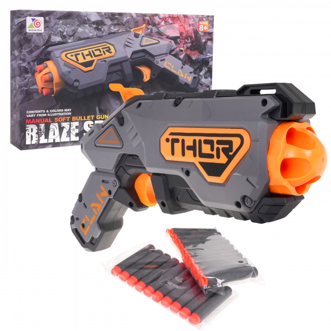 Dječji ručni pištolj Blaze Storm Siva