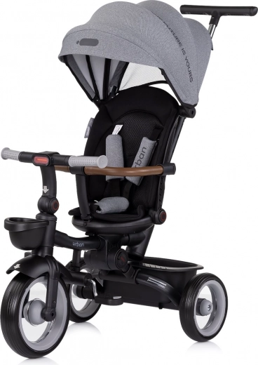 Chipolino Trokolica s krovićem Urban 2u1 Anthracite