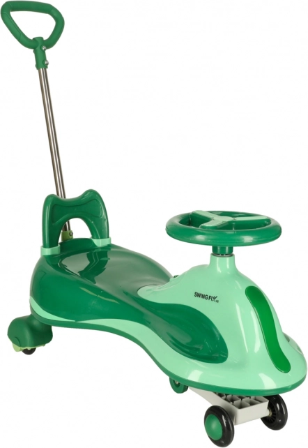 Zelena vozeća igračka Swing Fix za djecu
