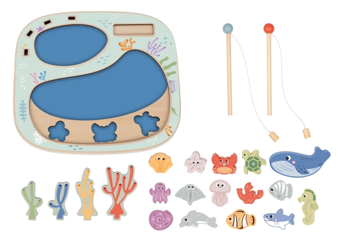 Ribolovna igračka Tooky Toy Montessori