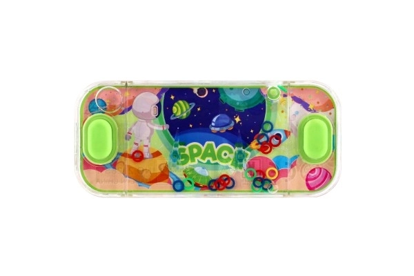 Vodena igra zagonetka 15x7cm plastika svemir 4 vrste 24 kom u kutiji