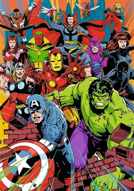 TREFL Puzzle Premium Plus Marvel: Marvel Heroji 1000 dijelova