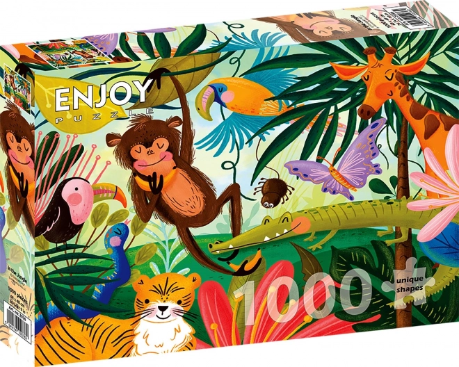 ENJOY Puzzle U džungli 1000 dijelova