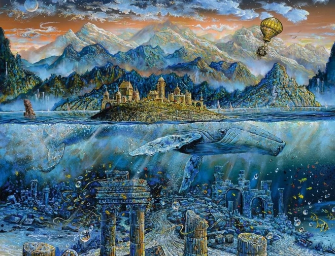 Slagalica 2000 dijelova RAVENSBURGER Mudrost kitova