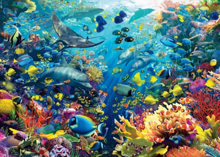 Ravensburger puzzle Podmorski raj 9000 dijelova