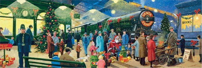 Puzzle 1000 dijelova Panorama božićna kolekcija