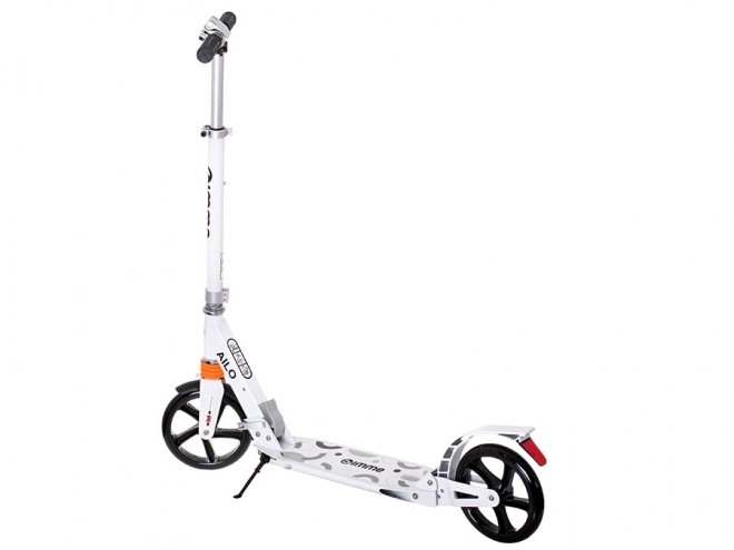 AILO sklopivi gradski romobil 200mm kotači - prednji i stražnji amortizer GIMME – Bijela