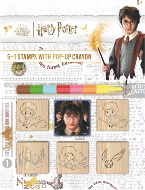 pečatni set s voštanom bojicom harry potter 5+1
