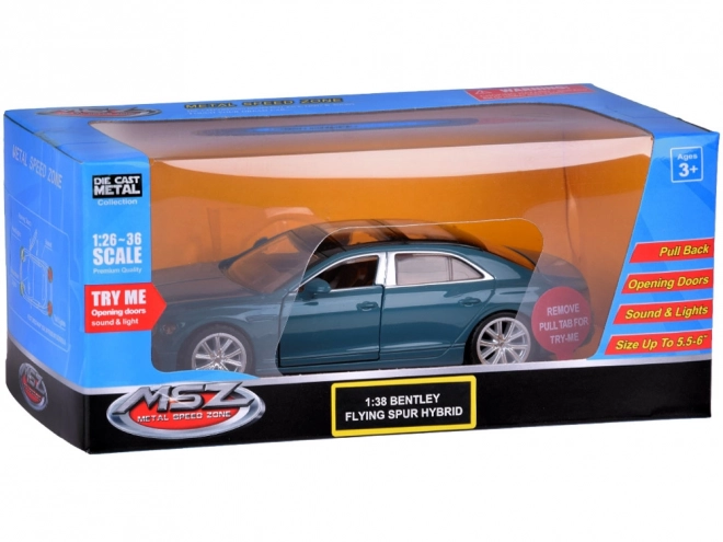 Metalni model Bentley Flying Spur Hybrid 1:38 interaktivni