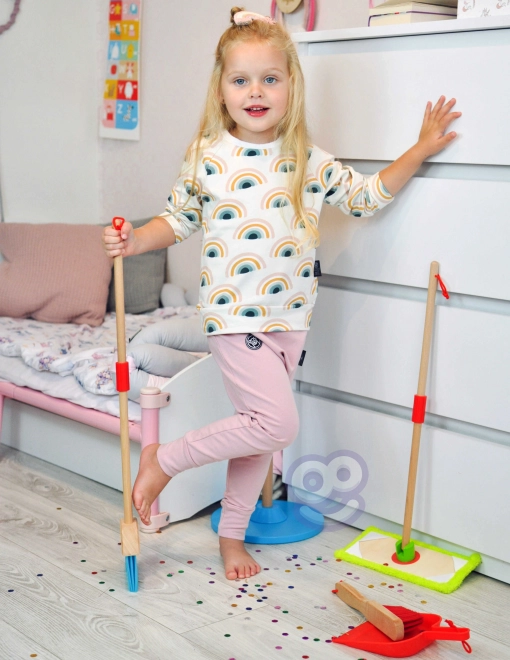 Drvena garnitura za čišćenje za djecu Tooky Toy
