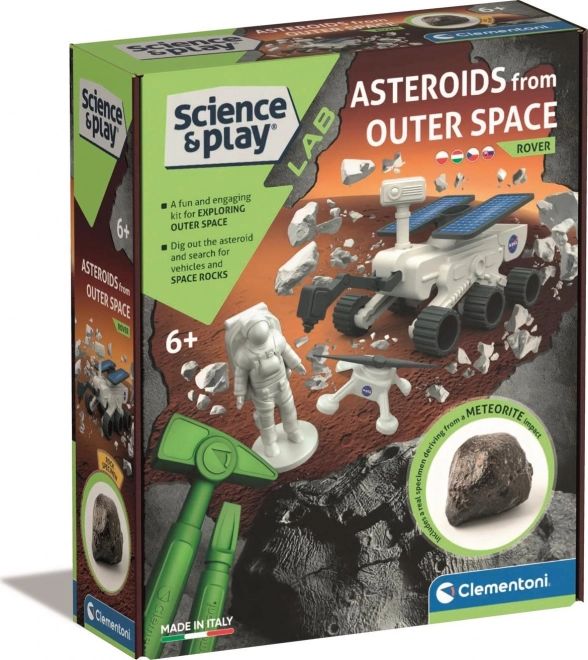 CLEMENTONI Science&Play Laboratorij: Istraživački set NASA s asteroidom