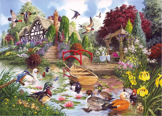 Gibsons Puzzle Flora i Fauna 4x500 dijelova