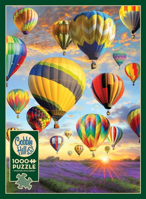 COBBLE HILL Puzzle Toplinski baloni 1000 dijelova