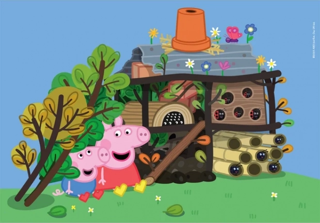 Puzzle Pepa Pig 2x60 dijelova