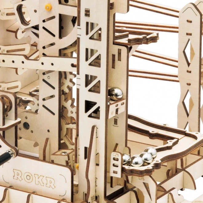 Kuglična staza Marble Explorer - 3D drvena građevina