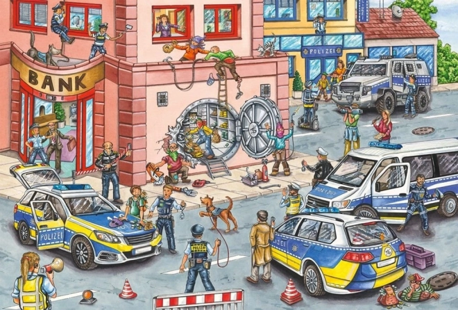 Schmidt puzzle Policija u akciji 100 dijelova
