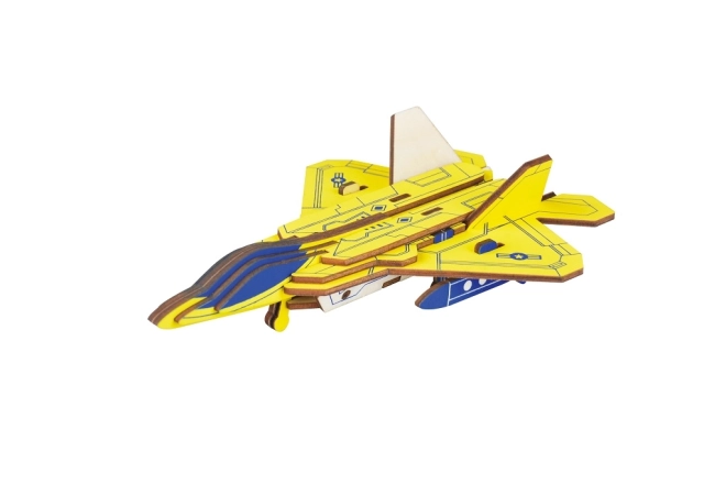 Drvene 3D puzzle lovac F22 Raptor
