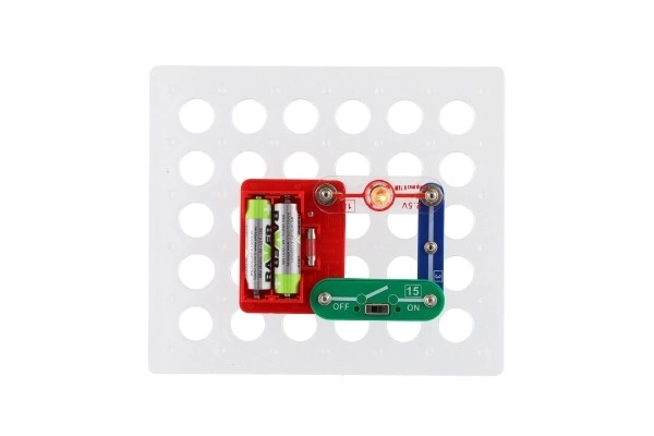Tajanstveni svijet elektronike 80 eksperimenata mini na baterije u kutiji 24x18x4cm od 6 godina