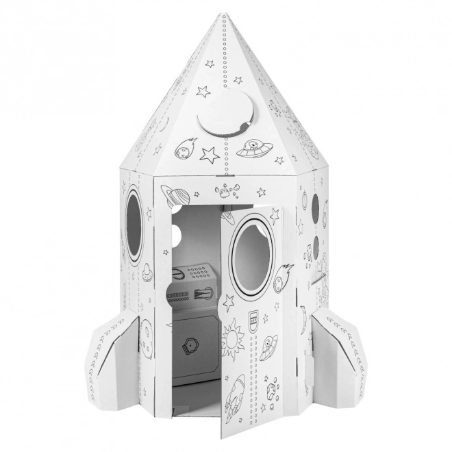 Kartonska svemirska raketa za bojenje