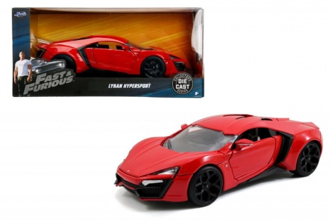 Autići Fast & Furious Lykan Hypersport 1/24