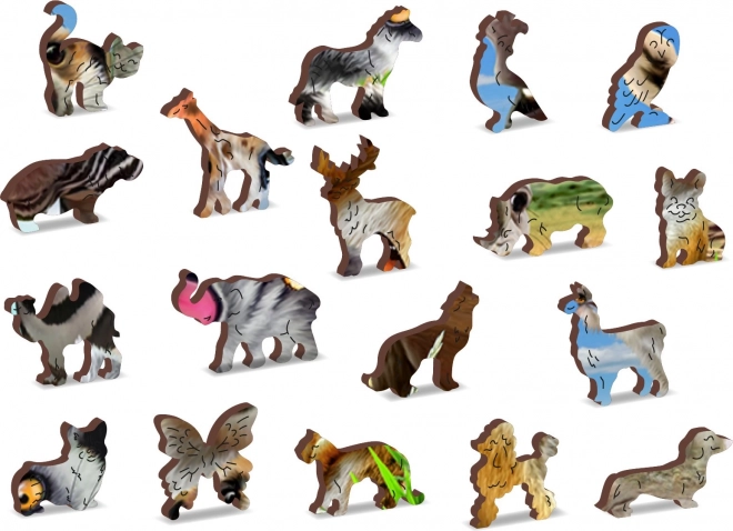 Wooden City drvene puzzle Dobrodošli u Afriku 505 dijelova
