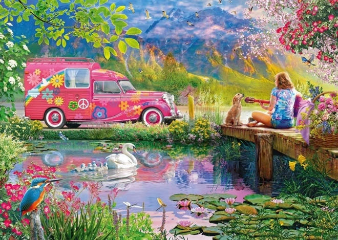 Puzzle Schmidt Mir na zemlji 1000 dijelova