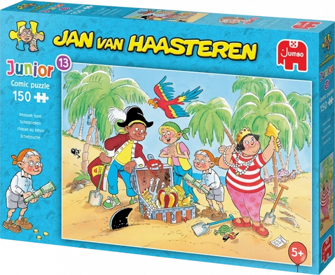 JUMBO Puzzle JvH Junior 13: Potraga za blagom 150 dijelova