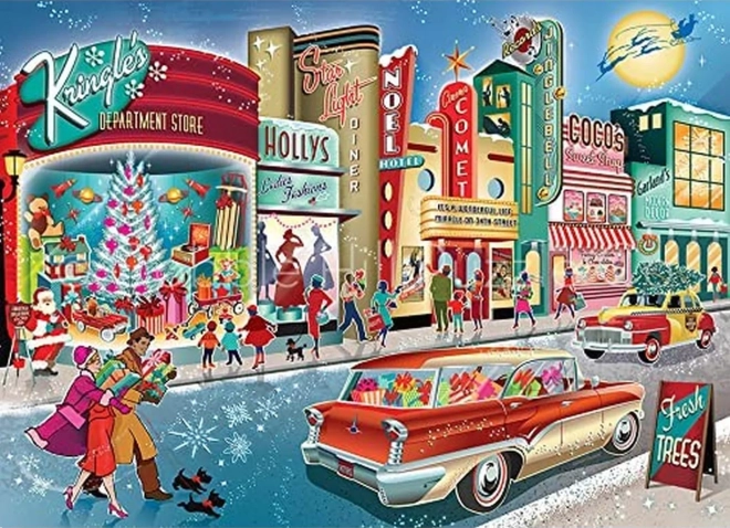 Puzzle Vintage ulice 1000 komada