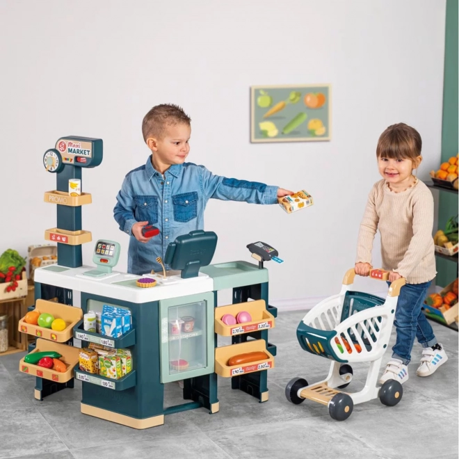 Dječji Supermarket SMOBY s Elektroničkom Kasom