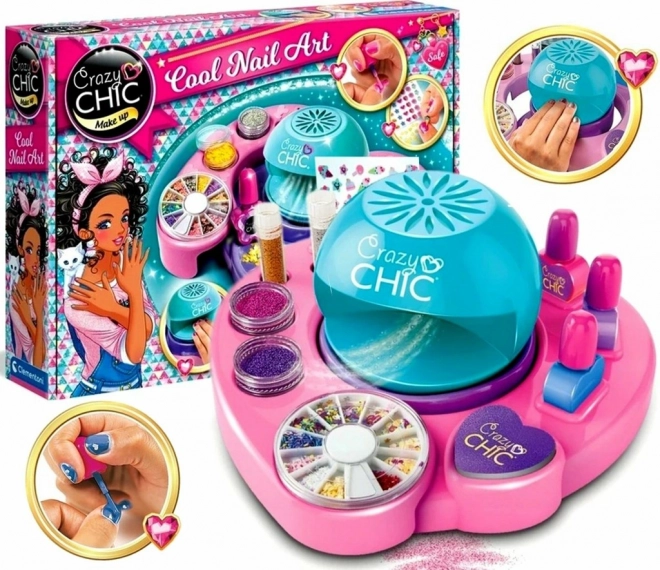 Set za akcijske nokte Crazy Chic