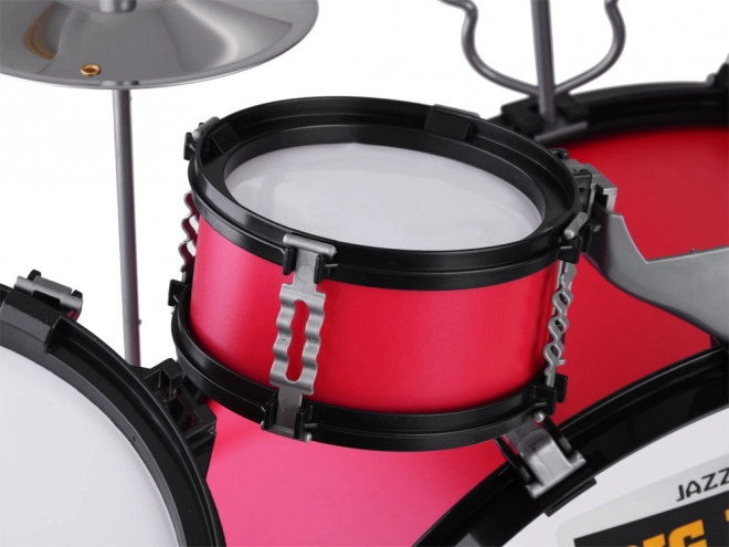 Dječji set bubnjeva Big Band s bubnjem i činelama