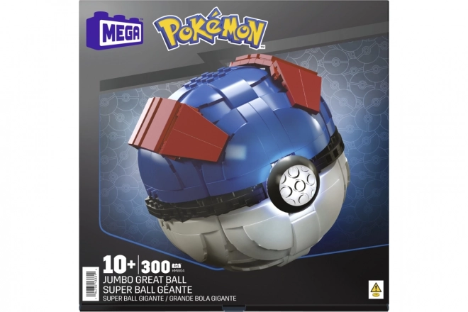 Konstrukcijski set Mega Construx Velika Poké lopta