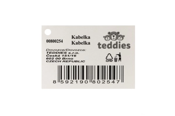 Torbica/Taška dugina jednorog plastika 4 boje u vrećici 17x15x3cm