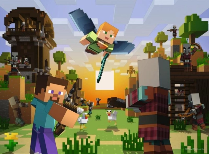 Puzzle RAVENSBURGER Minecraft 150 dijelova